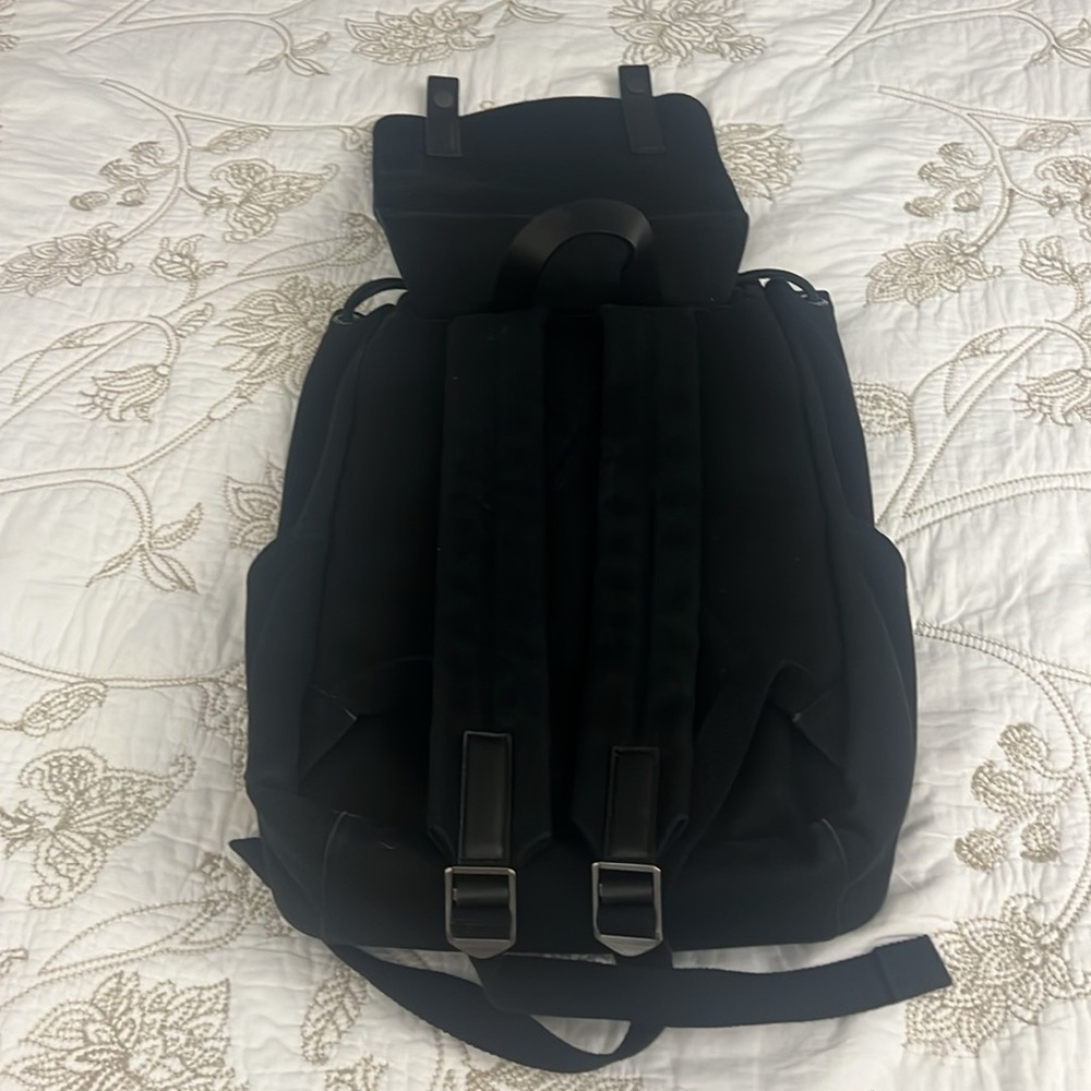 EVERLANE Black Canvas Backpack - Picture 7 of 10